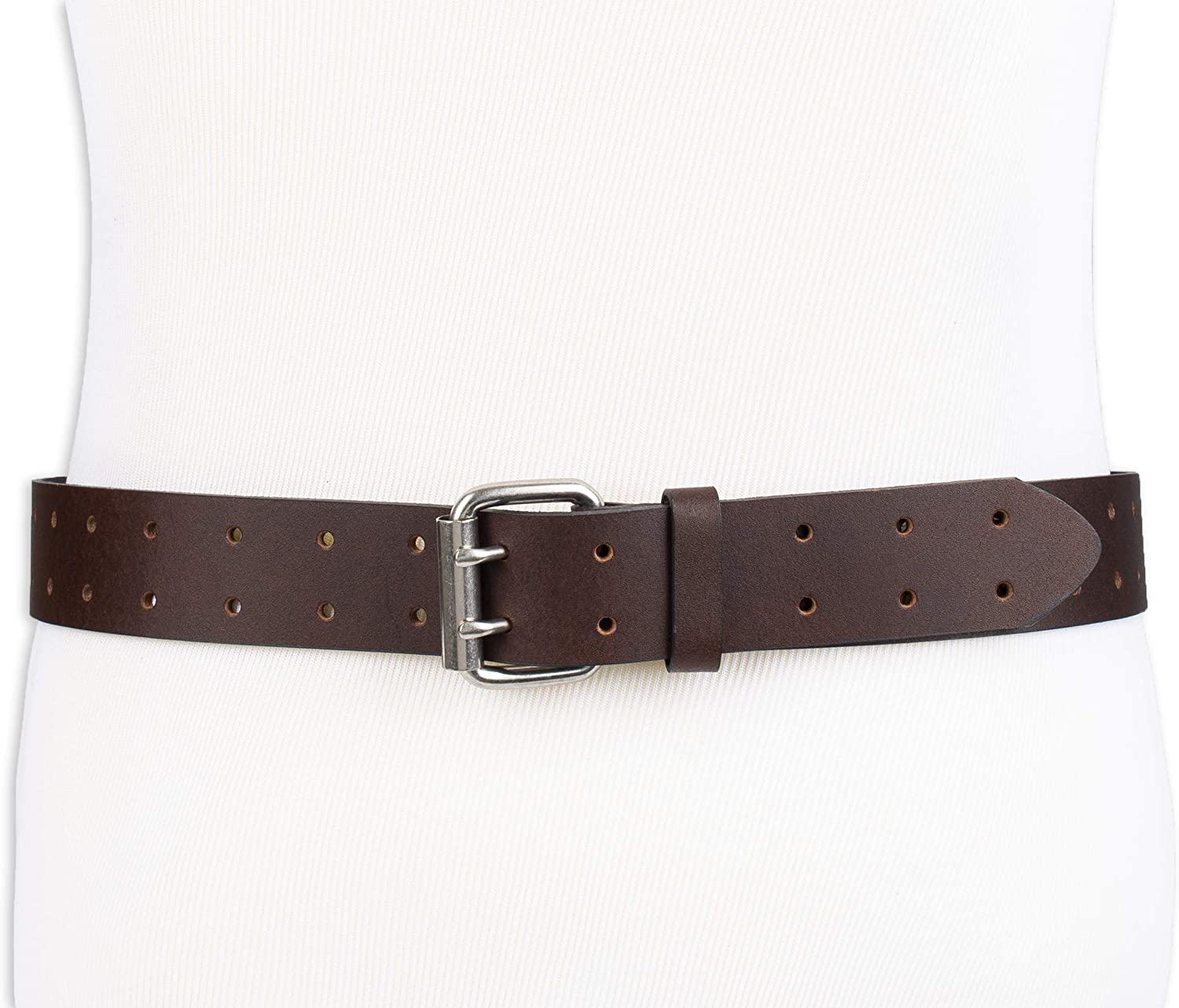 Dickies Men's Leather Double Prong Belt - Image 5